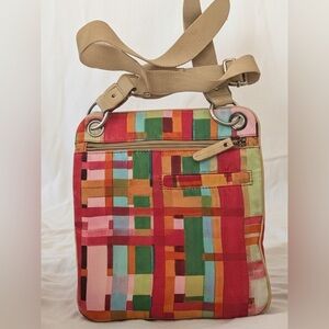 Tyler Rodan Colorful Checkered Crossbody Quilted Women's Bag
